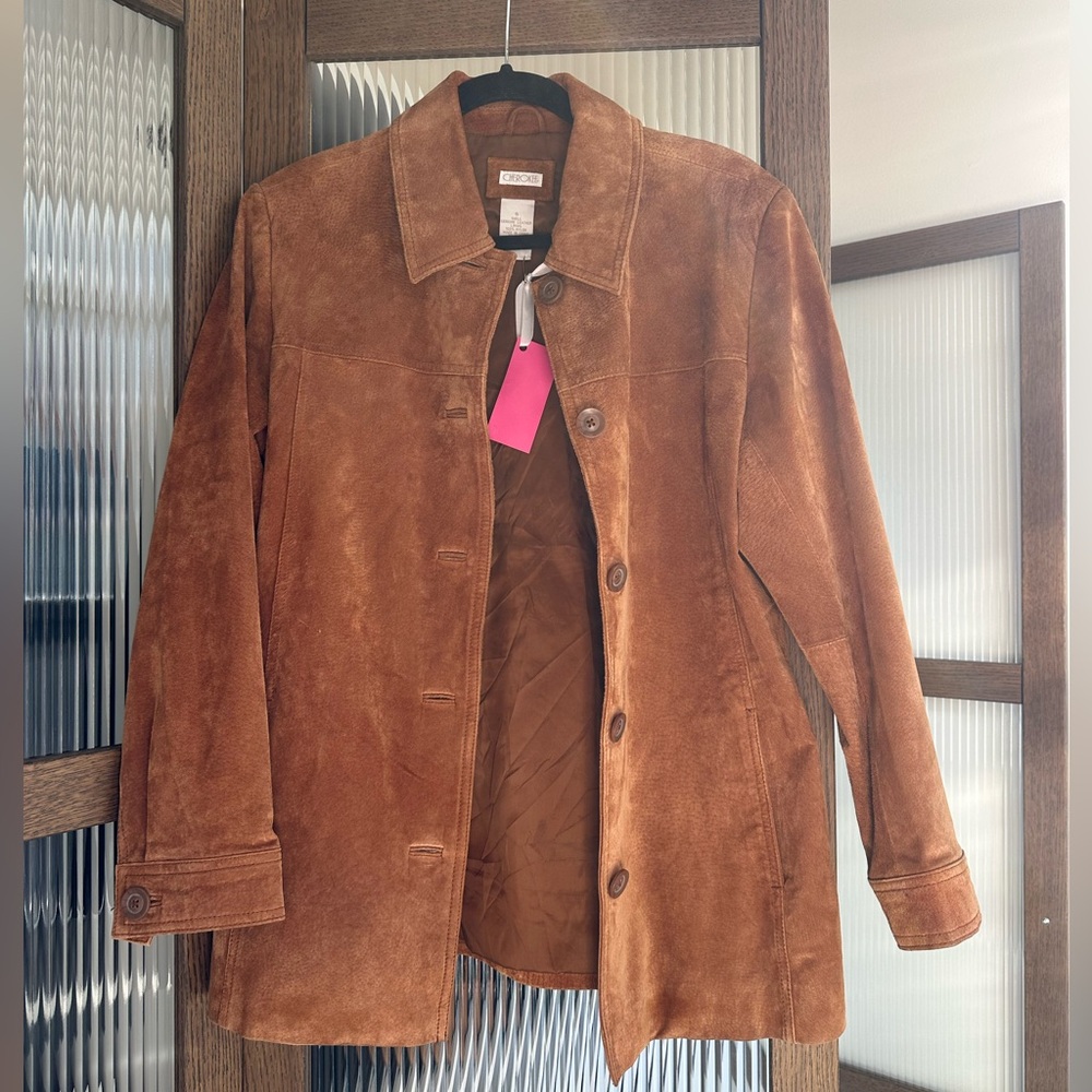 Vintage Genuine Suede Cherokee Chore Jacket